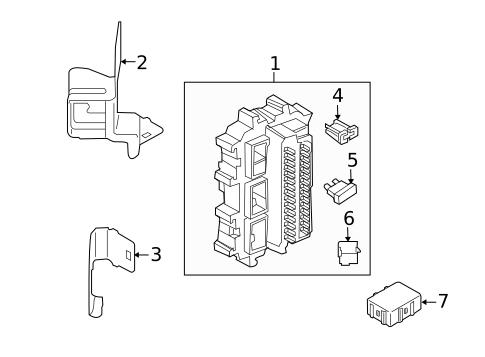 Electrical Components for 2012 Nissan 370Z #1