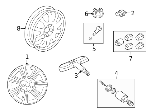 Wheels for 2007 Jaguar XK #2
