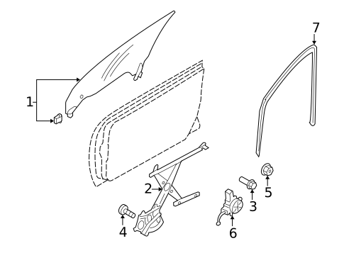 Front Door for 2013 Subaru Tribeca #0