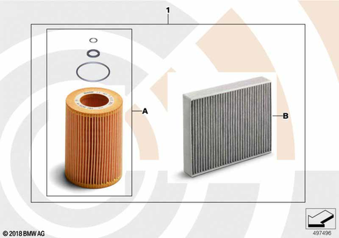 Engine Oil / Maintenance Service for 2014 BMW 328dX #2