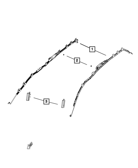 Air Bags for 2019 Chrysler Pacifica #2