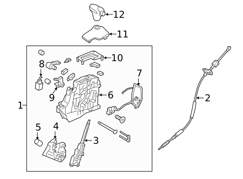 Center Console for 2016 Kia K900 #3
