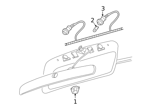 Lighting - Exterior for 2001 Pontiac Montana #0