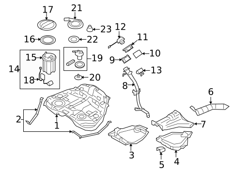 Senders for 2011 Subaru Legacy #0