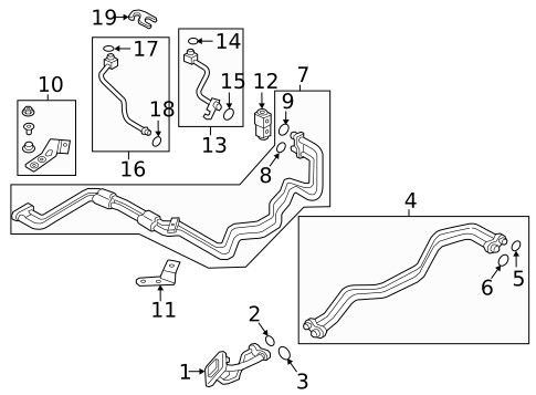 Rear AC Lines for 2022 Audi SQ7 #0