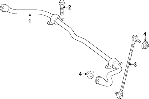 Stabilizer Bar & Components for 2025 Mercedes-Benz EQB 350 #0