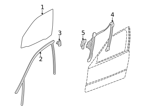 Front Door for 1999 BMW 328i #0