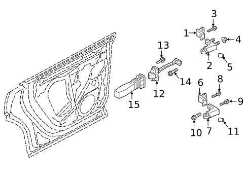 Lock & Hardware for 2025 Audi SQ8 #4