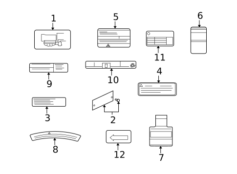 Labels for 2009 Mitsubishi Lancer #0
