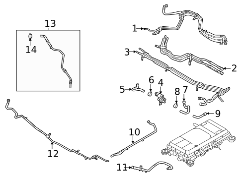 Radiator & Components for 2021 Ford F-150 #1