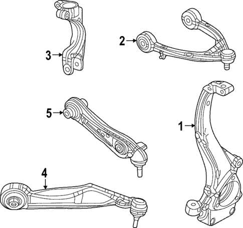 Suspension Components for 2025 Jeep Grand Cherokee #0