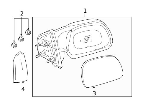Outside Mirrors for 2010 Ford F-250 Super Duty #2