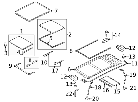 Sunroof for 2009 Audi A4 Quattro #1