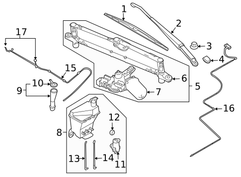 Wipers for 2009 Pontiac G3 #0