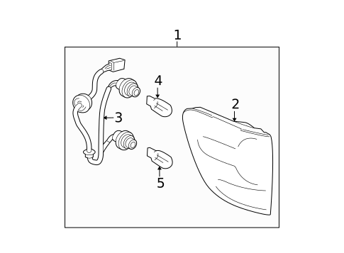 Bulbs - Chassis for 2007 Toyota Sequoia #0