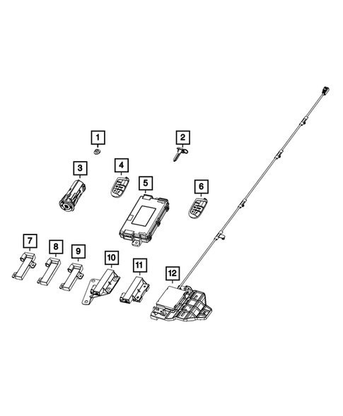 Keys, Modules and Engine Controllers for 2023 Dodge Charger #0