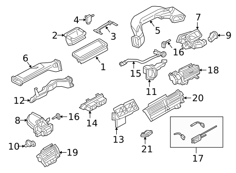 Ducts for 2023 Audi A8 Quattro #0