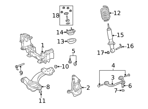 Steering, Gear & Related Components for 2004 Mercury Marauder #0