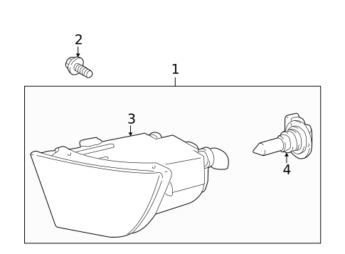 Fog Lamps for 2001 Lexus IS300 #0