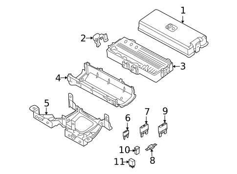 Flasher Units, Fuses, & Circuit Breakers for 2009 Lincoln Navigator #0