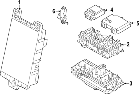 Fuse & Relay for 2023 Jaguar E-Pace #0