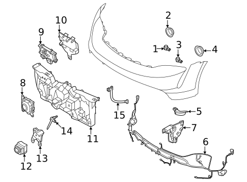 Electrical Components for 2020 Porsche Panamera #7
