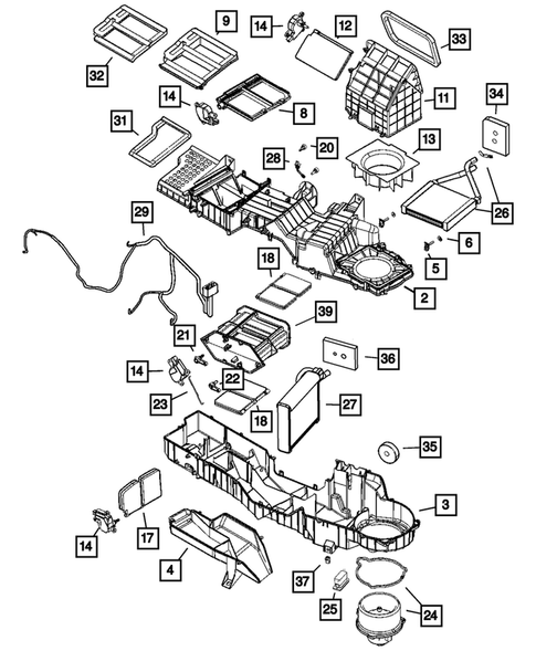Air Conditioner and Heater Units for 2007 Dodge Ram 1500 #0