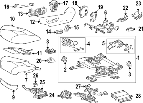 Power Seats for 2025 Toyota Crown #0
