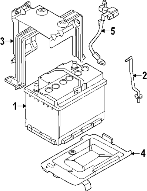 Battery for 2025 Kia Carnival #1