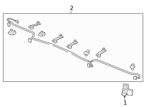 Parking Aid for 2018 Acura MDX #1