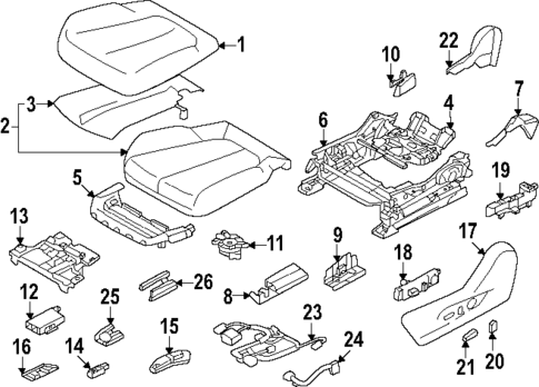 Power Seats for 2025 Subaru Forester #0