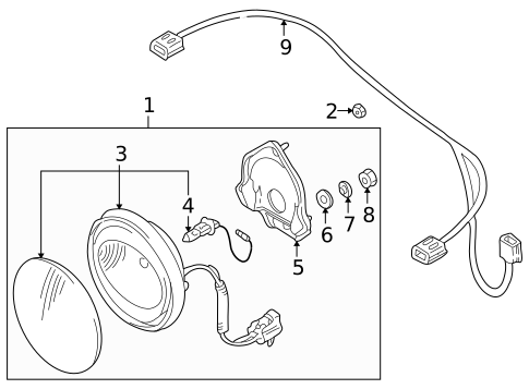 Fog Lamps for 2003 Mazda Protege #0