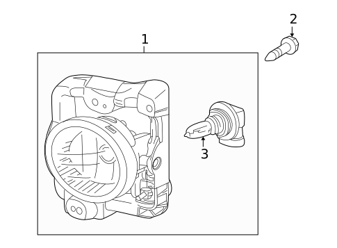 Bulbs - Chassis for 2010 Acura ZDX #1