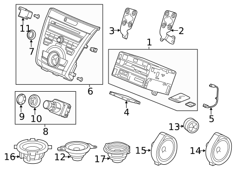 Sound System for 2019 Acura ILX #1