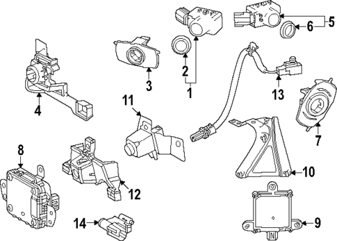 Electrical Components for 2025 Lexus NX450h+ #1