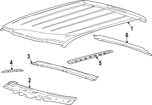 Roof & Components for 2022 Ford F-150 Lightning #0