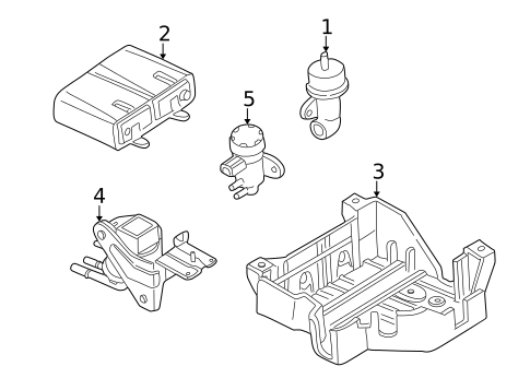 EGR System for 2005 Mazda Tribute #0
