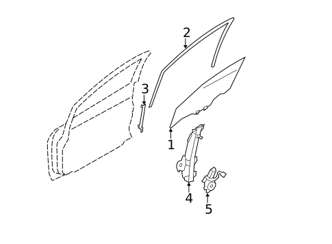 Front Door for 2012 Nissan LEAF #0