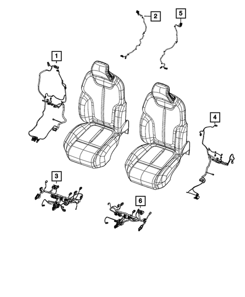 Wiring, Body and Accessories for 2023 Jeep Grand Cherokee L #19