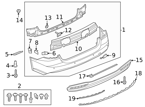 Bumper & Components - Rear for 2022 Audi S7 Sportback #0