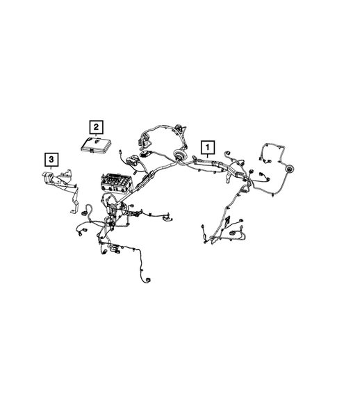Power Distribution Center, Fuse Block, Junction Block, Relays and Fuses for 2019 Dodge Challenger #1
