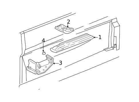 Interior Trim - Cab for 2007 GMC Sierra 3500 Classic #6