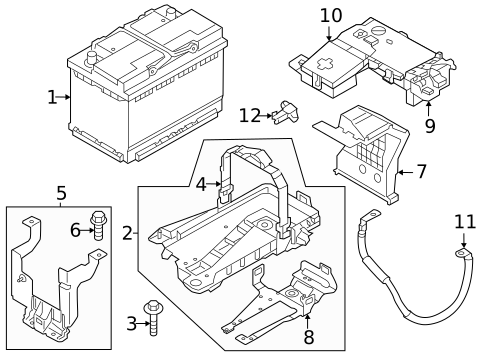 Battery for 2022 Volvo XC40 Recharge #19