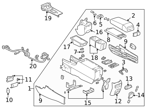 Instrument Panel for 2002 Cadillac Seville #1