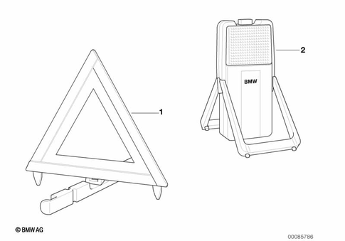 Interior Equipment Components for 1992 BMW 740i #10