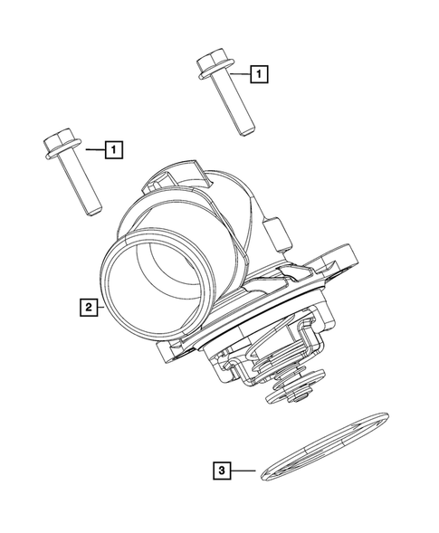 Water Pump and Related Parts for 2020 Jeep Wrangler #2