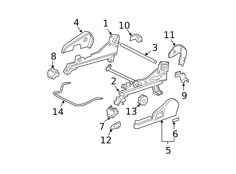 Power Seats for 2003 Toyota Avalon #1