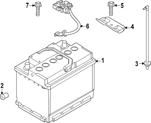 Battery for 2023 Genesis Electrified G80 #1