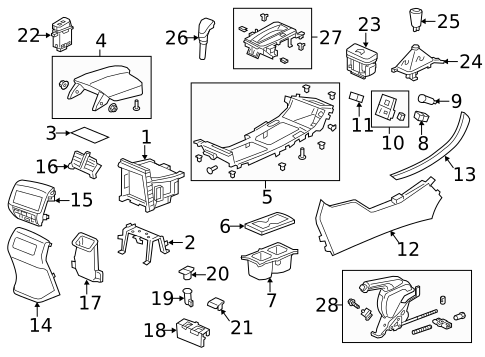 Parking Brake for 2017 Honda Accord #0