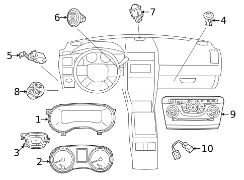 Ignition Lock for 2018 Chrysler 300 #0